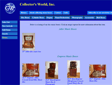 Tablet Screenshot of collectorsworldinc.com